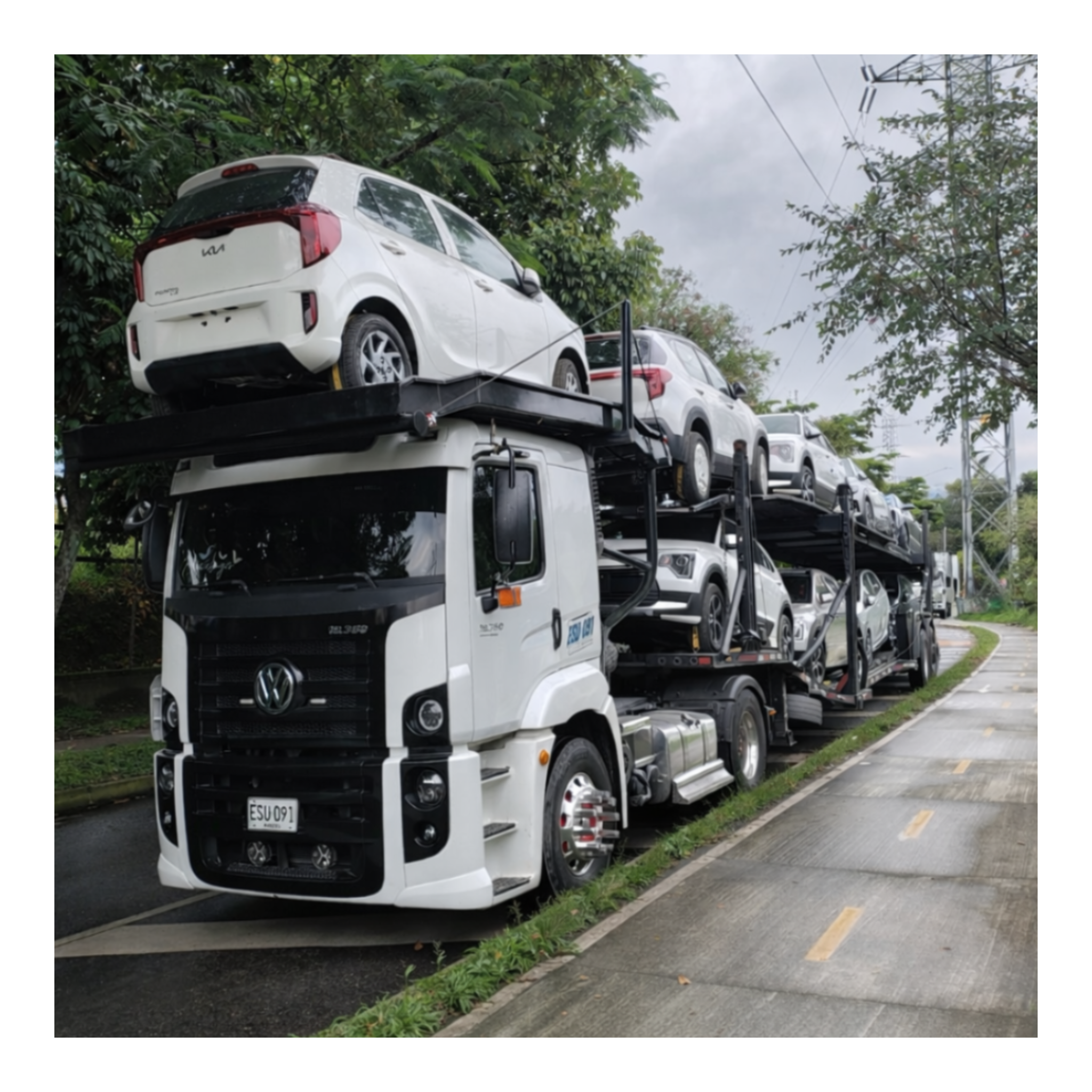 Servicio de planchón/grúa